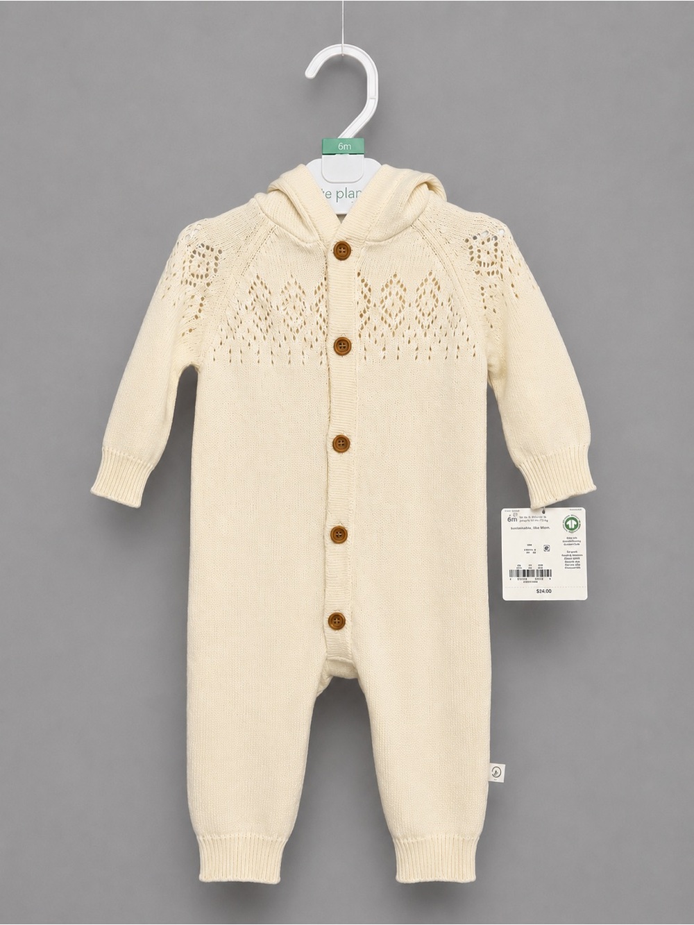 Adorable Little Planet by Carter’s knit one-piece romper